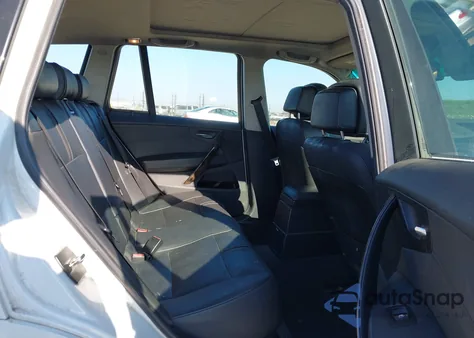 2008 BMW X3 3.0Si z USA, uszkodzony, nr VIN WBXPC93498WJ10971